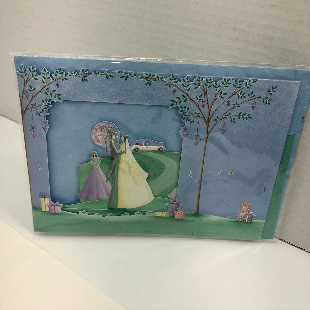 3D WEDDING CARD PAPER MAGIC GROUP